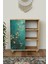 3 Raflı Tek Kapak Flowerin Branch Çok Amaçlı Dolabı Mutfak Kiler Banyo Balkon Erzak Dolabı 3
