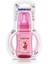 Renkli Kulplu 140 ml Pp Biberon, Pembe, Kolay Kullanım ve Temizlik 1
