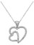 925 Ayar Gümüş Kalpli Kadın Gümüş Kolye (BC-0B8FF3) 1
