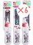 Renkli 6'lı Pp Biberon Seti 1-3 Yaş Çocuklar Için 250 ml 1
