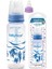 Kırmızı ve Mavi Silikon Kiraz Uçlu Klasik Bebek Biberonu 250ML 1