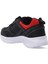 Gıma Kadın Siyah / Kırmızı Günlük Spor Ayakkabısı SA24RK001-506 4