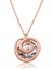 925 Ayar Gümüş Rose Aşk Döngüsü Kolye (BC-1B5643) 1