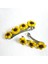 El Yapımı Çiçek Desenli Polimer Kil 2’li Set Klipsli Saç Tokası / 8 cm - 6 cm 2