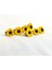 El Yapımı Çiçek Desenli Polimer Kil 2’li Set Klipsli Saç Tokası / 8 cm - 6 cm 4