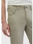 Vizon Düz Dokuma Slim Fit Casual Pamuk Karışımlı Pantolon 3