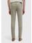 Vizon Düz Dokuma Slim Fit Casual Pamuk Karışımlı Pantolon 5