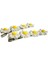 El Yapımı Çiçek Desenli Polimer Kil 2’li Set Yan Saç Tokası / 7.5 Cm 5