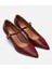 01AYH290860A780 MARY Jane Deri Bordo Kadın Stiletto 14