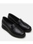 01AYH294700A100 Deri Siyah Kadın Loafer 14