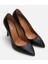 01AYH291090A100 Hakiki Deri Siyah Kadın Stiletto 14
