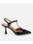 Kadın Deri Siyah İnce Topuklu Stiletto 13