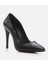 Kadın Deri Siyah Stiletto 14