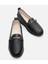 Kadın Deri Siyah Loafer 15