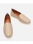 Kadın Deri Bej Loafer 15
