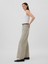 Kadın Gri High Rise Wide-Leg Jean Pantolon 13