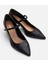 01AYH290860A100 MARY Jane Deri Siyah Kadın Stiletto 15