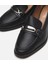 01AYH291040A100 HAKIKI Deri Siyah Kadın Loafer 16