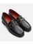 01Ayh291750A100 Deri Siyah Kadın Loafer 14