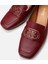 01AYH293440A780 Deri Bordo Kadın Loafer 15