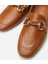 01AYH293550A370 Deri Taba Kadın Loafer 15