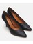 01AYH293500A100 HAKIKI Deri Siyah Kadın Stiletto 14