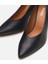 01AYH293500A100 HAKIKI Deri Siyah Kadın Stiletto 16