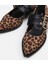 Kadın Mary Jane Leopar Desenli Loafer 16