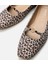 01AYH297830A319 MARY Jane Deri Leopar Desenli Kadın Babet 15