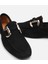 01AYH303970A100 Deri Siyah Kadın Tokalı Loafer 16
