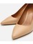 01AYH304140A330 KADIN Deri Bej Orta Topuklu Stiletto 16