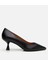 01AYH304150A100 Deri Siyah Kadın Stiletto 13