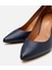 01AYH304180A680 KADIN Deri Lacivert Yüksek Topuklu Stiletto 15