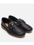 01AYH306730A100 Deri Siyah Kadın Loafer 14