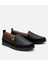01AYH306710A100 Deri Siyah Kadın Loafer 14
