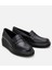 01AYH306660A100 Deri Siyah Kadın Loafer 14