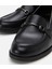 01AYH306770A100 Deri Siyah Kadın Tokalı Loafer 15