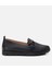 01AYH306720A100 Deri Siyah Kadın Tokalı Loafer 13