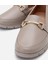 01AYH306720A450 Deri Vizon Kadın Tokalı Loafer 15