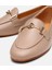 01AYH309600A330 KADIN Deri Bej Tokalı Klasik Loafer 15