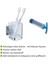 Gbmotion Vacuum-Loc® Paslanmaz Çelik Diş Fırçası Kabı Mod. Quadro Delme Gerektirmeden Takılabilir 5