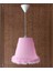 Pembe Organze Avize M-116 Yatak Odası Çocuk Odası Genç ve Bebek Odası Avize Aydınlatma Sarkıt 1