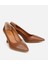 01AYH312510A370 KADIN Deri Taba Esnek Tabanlı Stiletto 10