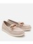 01AYH309790A310 KADIN Süet Deri Bej Tokalı Günlük Loafer 14