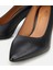 01AYH312510A100 KADIN Deri Siyah Esnek Tabanlı Stiletto 11