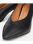 01AYH312590A100 KADIN Deri Siyah Ince Topuklu Stiletto 11
