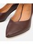 01AYH312520A480 KADIN Deri Kahverengi Ince Topuklu Stiletto 11