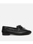 01AYH310880A100 KADIN Deri Siyah Bağcıklı Günlük Loafer 13