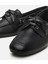 01AYH310880A100 KADIN Deri Siyah Bağcıklı Günlük Loafer 15