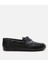 01AYH310790A100 KADIN Deri Siyah Bağcıklı Günlük Loafer 13